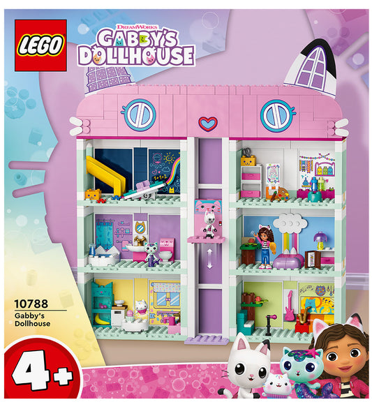 LEGO® Gabby's Dollhouse - Gabby's Poppenhuis 10788 - 498 Onderde - LEGO® - OneSize - Poppenhuizen