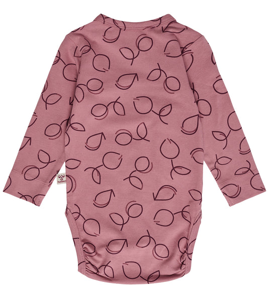 Hummel Romper l/s - hmlElvira - Roze - Hummel - 1½ jaar (86) - Rompers Lange Mouw