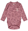 Hummel Romper l/s - hmlElvira - Roze - Hummel - 1½ jaar (86) - Rompers Lange Mouw
