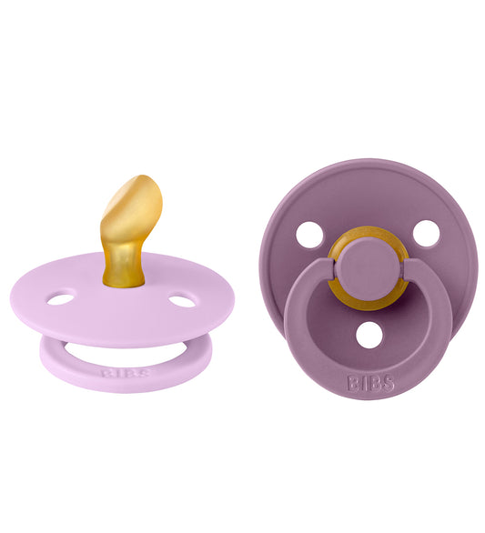 BIBS Colour Fopspenen - 2-pack - Maat 2 - Anatomisch - Violet Sk - BIBS - OneSize - Fopspenen