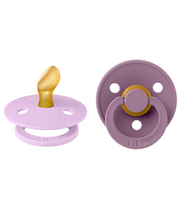 BIBS Colour Fopspenen - 2-pack - Maat 1 - Anatomisch - Violet Sk - BIBS - OneSize - Fopspenen