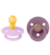 BIBS Colour Fopspenen - 2-pack - Maat 1 - Rond - Violet Sky/Mauv - BIBS - OneSize - Fopspenen