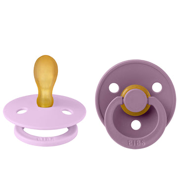 BIBS Colour Fopspenen - 2-pack - Maat 2 - Symmetrisch - Violet S - BIBS - OneSize - Fopspenen