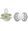 BIBS Infinity Gloeiende spenen - 2-pack - Maat 2 - Symmetrisch - - BIBS - OneSize - Fopspenen