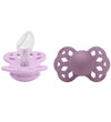 BIBS Infinity Fopspenen - 2-pack - Maat 2 - Anatomisch - Violet  - BIBS - OneSize - Fopspenen