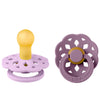 BIBS Bohemen Fopspenen - 2-pack - Maat 1 - Rond - Violet Sky/Mau - BIBS - OneSize - Fopspenen