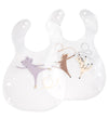 Sebra Slabbetjes - 2-pack - Teentjes - Sebra - OneSize - Slabbetjes