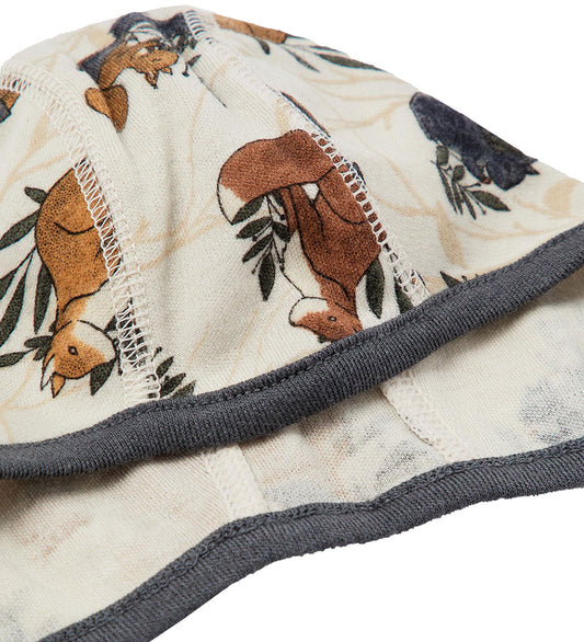 Name It Babymuts - NbmWillit - Wol - Moonbeam/Aop - Name It - 40-44 cm - Babymutsen