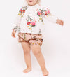 Christina Rohde Babyshort - Paars m. Bloemen - Christina Rohde - 1 jaar (80) - Babyshorts