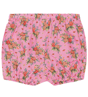Christina Rohde Babyshort - Roze m. Bloemen - Christina Rohde - 74 - Babyshorts
