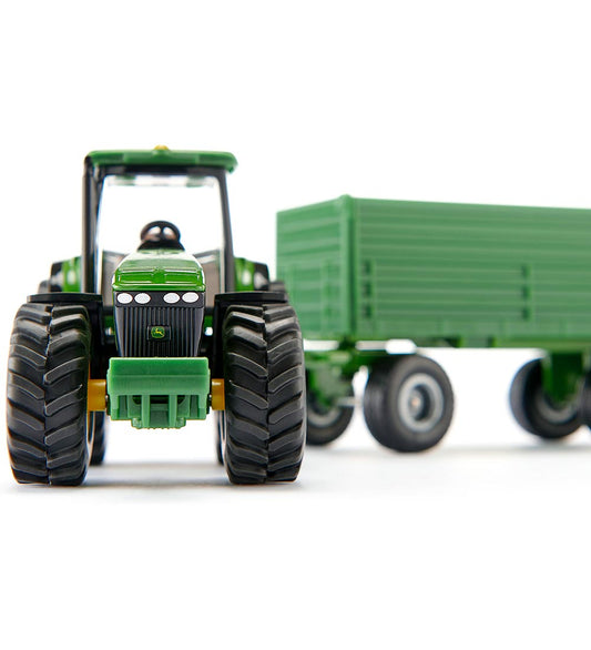 Siku Trekker m. Aanhangwagen - John Deere 8430 - 1:50 - Groen - Siku - OneSize - Tractors