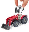 Siku Voorlader - Massey Ferguson - 1:50 - Rood - Siku - OneSize - Tractors