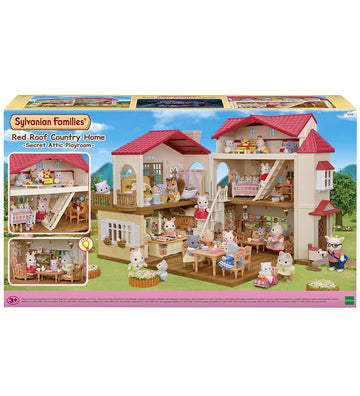 Sylvanian Families - Red Roof Country Home - Geheim bij... - 570 - Sylvanian Families - OneSize - Poppenhuizen