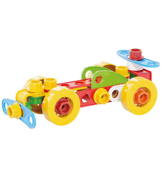 Quercetti Vaartuig - Zelf bouwen - Techno Jumbo - 72 Onderdelen  - Quercetti - OneSize - Auto´s