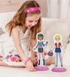 Quercetti Aankleedpoppen - Magnetische mode - Beste Friends - - Quercetti - OneSize - Poppen