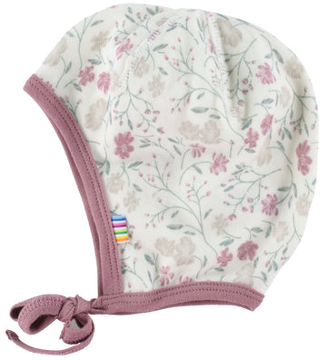 Joha Babymuts - Wol/Bamboe - Offwhite/Rose - Joha - 48 cm - Babymutsen