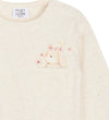 Hust and Claire Romper l/s - Barina - Fluistermelange - Hust and Claire - 1 jaar (80) - Rompers Lange Mouw