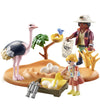 Playmobil Wiltopia - Gast bij Vader Struisvogel - 26 Onderdelen  - Playmobil - OneSize - Blokken