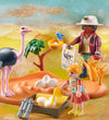 Playmobil Wiltopia - Gast bij Vader Struisvogel - 26 Onderdelen  - Playmobil - OneSize - Blokken