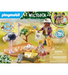 Playmobil Wiltopia - Gast bij Vader Struisvogel - 26 Onderdelen  - Playmobil - OneSize - Blokken