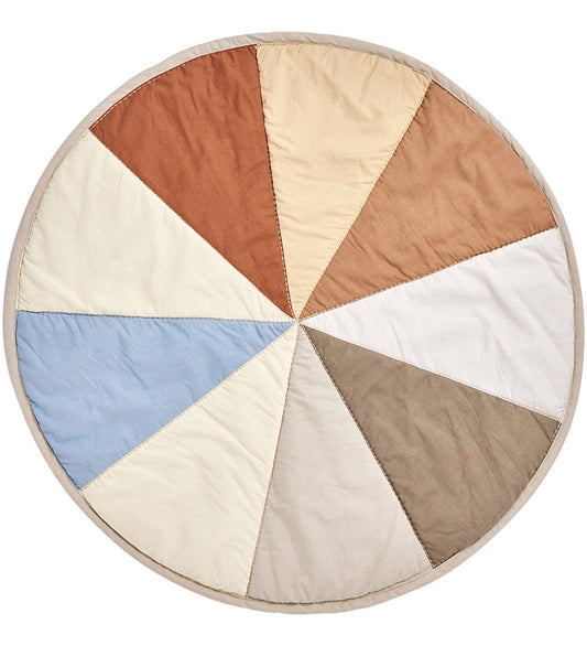 OYOY Speelmat - Gewatteerd - Ø: 100 cm - Moni - OYOY - OneSize - Speelmaten