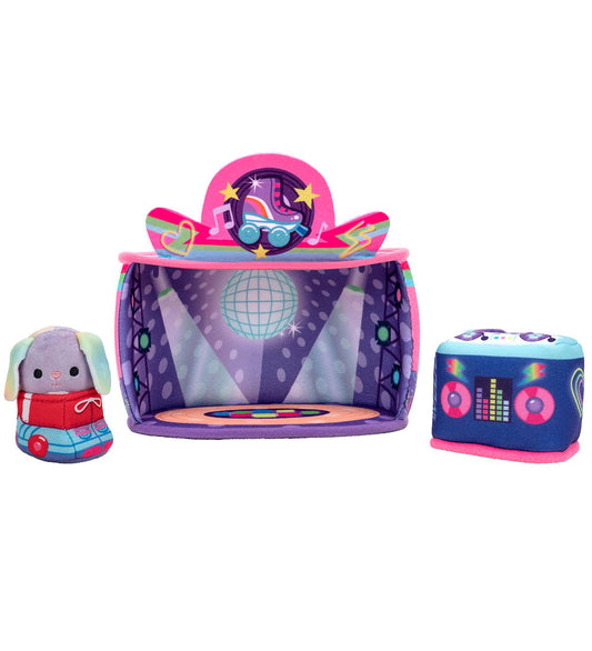 Squishville Poppenhuis - Rock Eend Roller Disco - Squishville - OneSize - Poppenhuizen