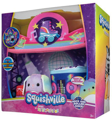 Squishville Poppenhuis - Rock Eend Roller Disco - Squishville - OneSize - Poppenhuizen
