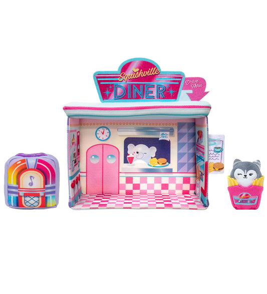 Squishville Poppenhuis - Darling Diner - Squishville - OneSize - Poppenhuizen