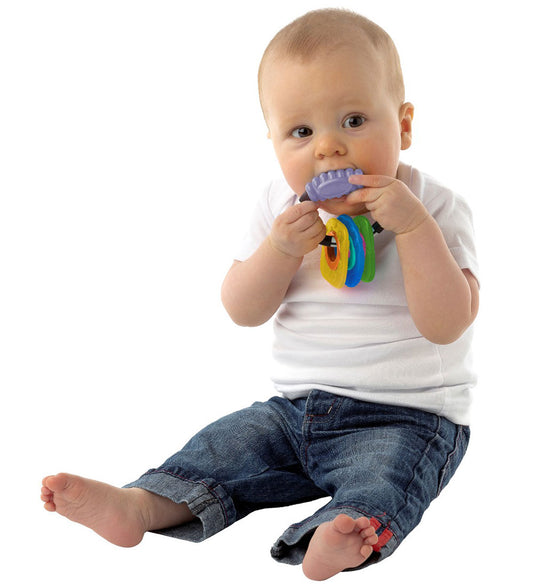 Playgro Bijtratel - Getextureerde tandjes - Playgro - OneSize - Bijtringen