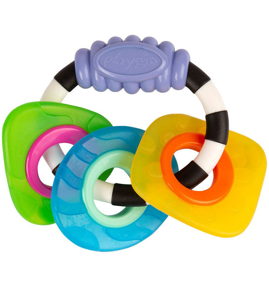 Playgro Bijtratel - Getextureerde tandjes - Playgro - OneSize - Bijtringen