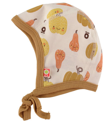 Katvig Babymuts - Wit m. Pompoen - Katvig - 41 cm - Babymutsen