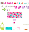 Barbie Poppenhuis - 115x60 cm - Vacation House - Barbie - OneSize - Poppenhuizen