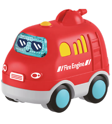 Scandinavian Baby Products Auto m. Geluid/licht - Brandweerwagen - Scandinavian Baby Products - OneSize - Auto´s