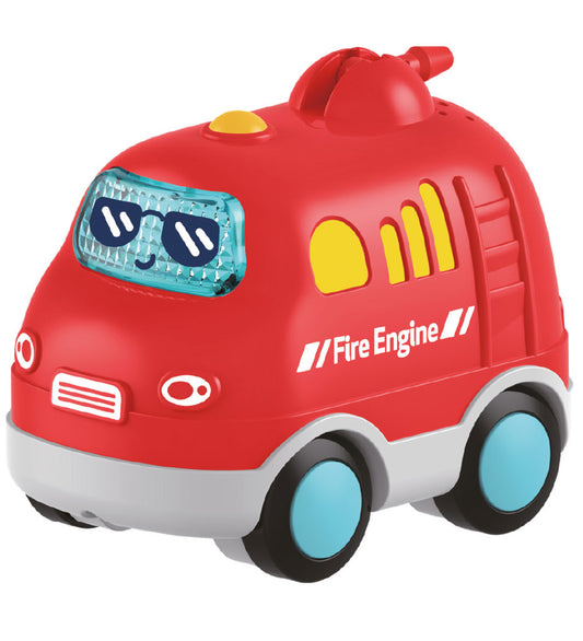 Scandinavian Baby Products Auto m. Geluid/licht - Brandweerwagen - Scandinavian Baby Products - OneSize - Auto´s
