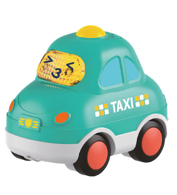 Scandinavian Baby Products Auto m. Geluid/licht - Taxi - Scandinavian Baby Products - OneSize - Auto´s