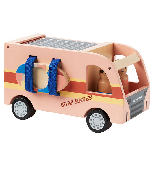Kids Concept Houten Speelgoed - Camper Van - Aiden - Kids Concept - OneSize - Auto´s