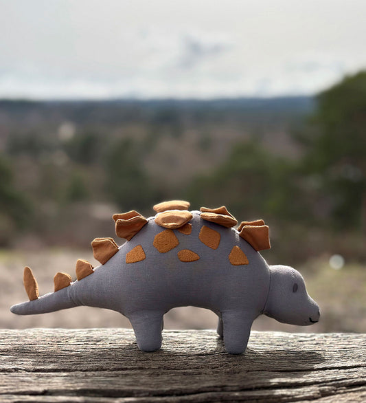 ThreadBear Knuffel - 25 cm - Steggy de dinosaurus - ThreadBear - OneSize - Knuffels