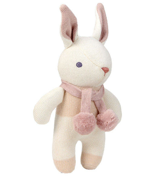ThreadBear Rammelaar - Wit Konijn - ThreadBear - OneSize - Ramelaren