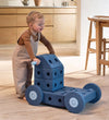 MODU 4x Foam Wheels - 4-pack - Deep Blue/Sky Blue - MODU - OneSize - Motoriek speelgoed