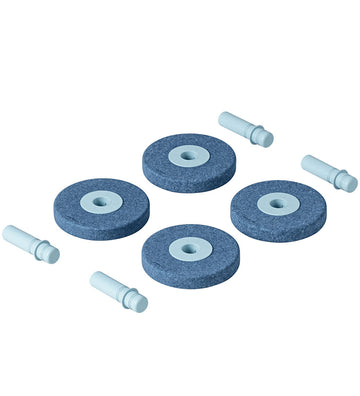 MODU 4x Foam Wheels - 4-pack - Deep Blue/Sky Blue - MODU - OneSize - Motoriek speelgoed