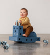 MODU Verzamelspelden - 8 stk - Sky Blue - MODU - OneSize - Motoriek speelgoed