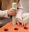 MODU Verzamelspelden - 8 stk - Dusty Green - MODU - OneSize - Motoriek speelgoed