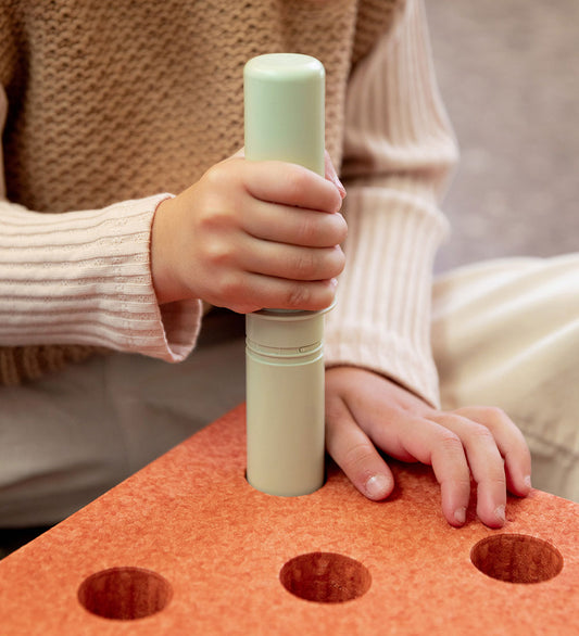MODU Verzamelspelden - 8 stk - Dusty Green - MODU - OneSize - Motoriek speelgoed