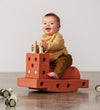 MODU Verzamelspelden - 8 stk - Dusty Green - MODU - OneSize - Motoriek speelgoed
