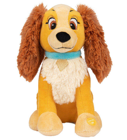 Disney Classics Knuffel m. Geluid - Dame - 20 cm - Disney - OneSize - Knuffels