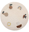 Bloomingville Mini Speelmat - 100 cm - Agnes - Wit - Bloomingville - OneSize - Speelmaten