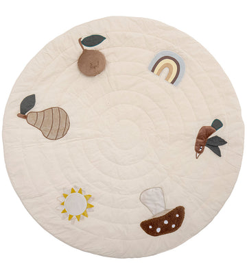 Bloomingville Mini Speelmat - 100 cm - Agnes - Wit - Bloomingville - OneSize - Speelmaten
