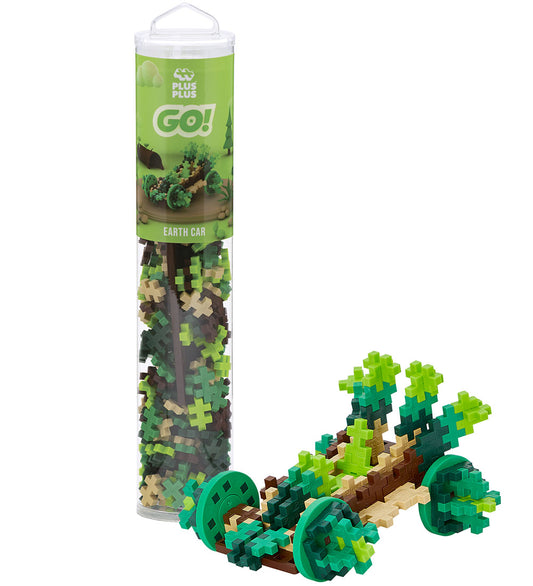 Plus-Plus Ga - 200 st. - Earth Car - Plus-Plus - OneSize - Blokken