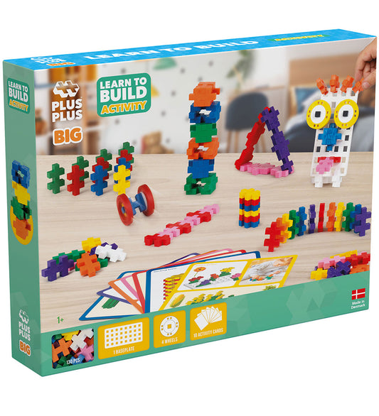 Plus-Plus BIG Leer bouwen - 140 st. - Big Activity - Plus-Plus - OneSize - Blokken