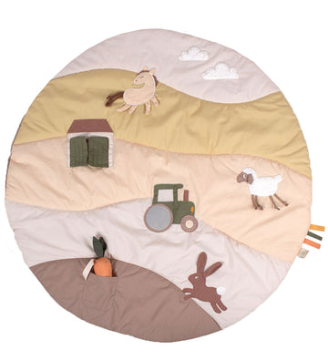 Filibabba Speelkleed - 90 cm - Min. Grote Boerderij - Filibabba - OneSize - Speelkleden